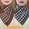 Fashionable Autumn Winter Neck Warmer New Style Korean Version Versatile Warm Elegant Triangle Scarf Neck Protection for Neck