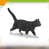 Модель домашней кошки ПВХ декоративная фигурка животного для детей домашний декор