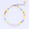 jewelCOUNTY HAPPY THINGS PINK SMILE BEADS BRACELET