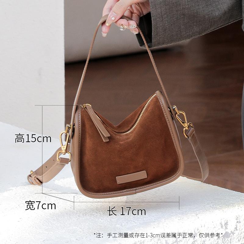 Женская сумка из натуральной кожи, модная трендовая сумка через плечо с леопардовым принтом, женская сумка через плечо Niche Premium Sense