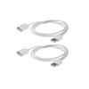 1-5 шт. Кабель-удлинитель USB 2.0, 1 метр/3,3 фута, штекер A-вилка на A-гнездо, высокоскоростная передача данных, универсальный адаптер USB-порта