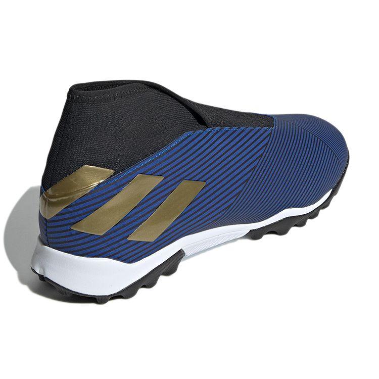 Adidas Футбольные бутсы Nemeziz Tango 19.3 с круглым носком TF для мужчин сине-черные EF0387