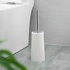 Steel Bath Cleaner with Base Cleaning Brush Toilet Brush Holder Set Toilet Brush Standing Stand