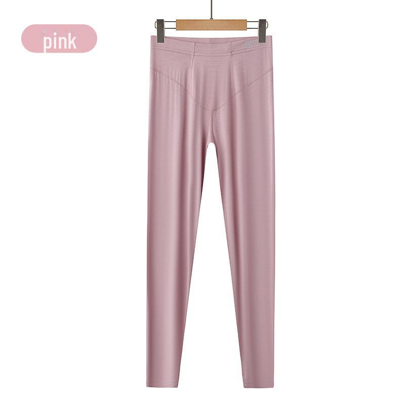 «Женские облегающие брюки из модала весна/лето 2024 г. — легкие шелковые трусы с промежностью»