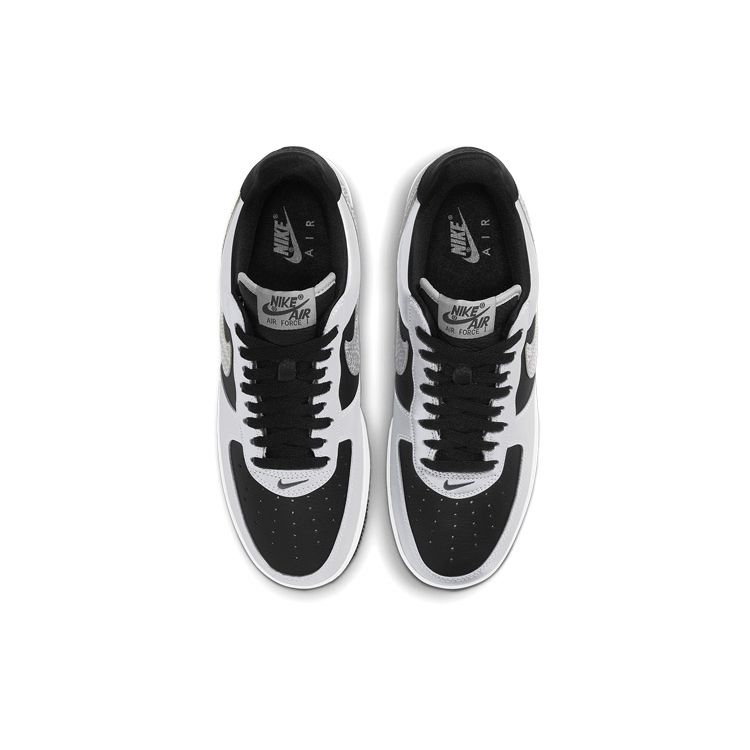 Nike Кроссовки унисекс Air Force 1 3M Snake 2021 серебристо-черные DJ6033-001
