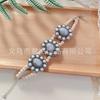 European and American Jewelry Retro Ethnic Style Imitation Turquoise Bracelet Bohemian Handmade Beaded Turquoise Bracelet Women