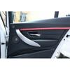 For BMW 3 4 Series GT 2013- Real Carbon Fiber Inner Door Handle Ring Trim