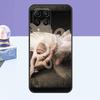 Чехол для телефона Samsung Galaxy M52 M32 M12 M21 M15 M55 M56 M36 M16 M06 M13 M33 M53 M14 M34 M54 M31 с рисунком 'Танец лебедя'