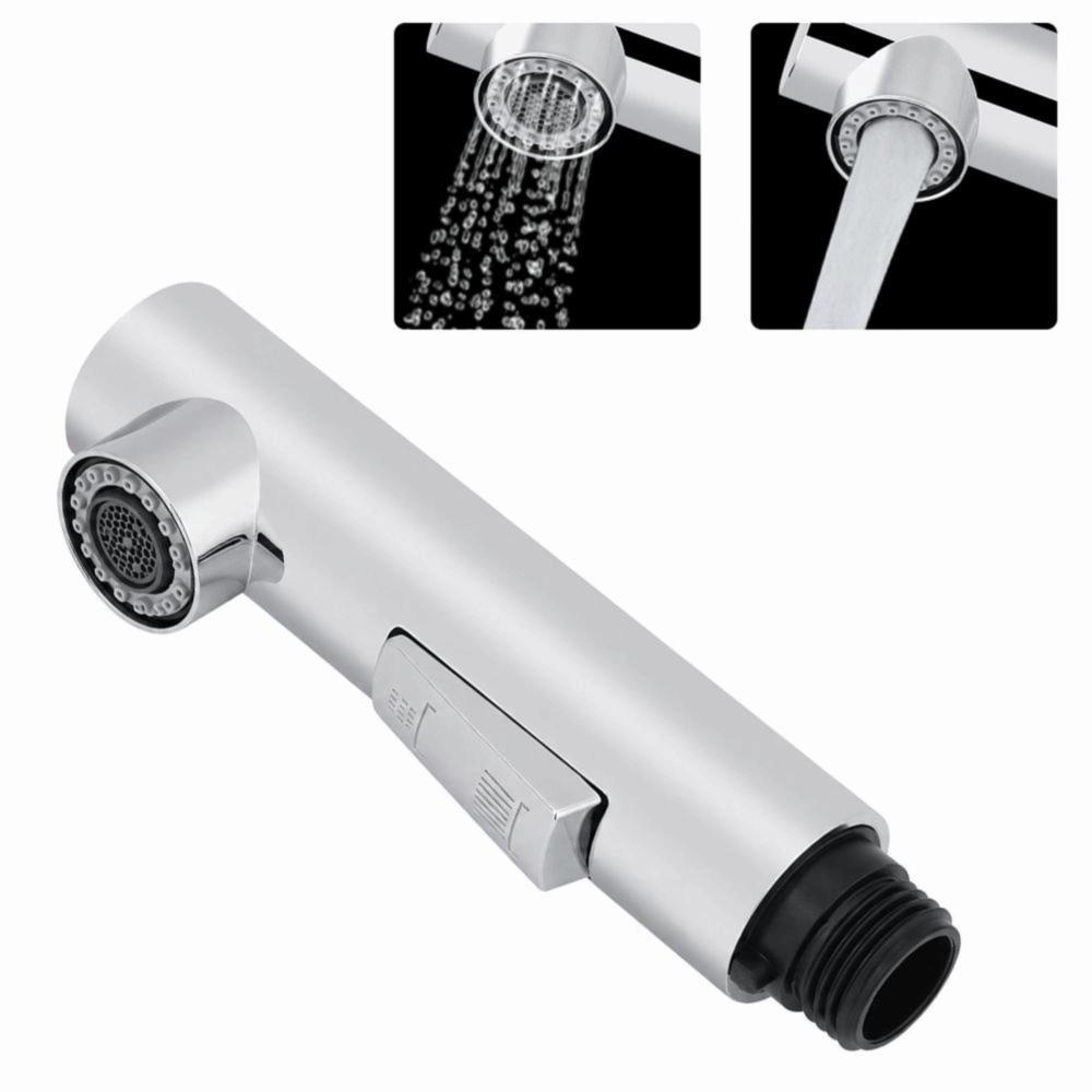 Pull Out Kitchen Faucet Head G1/2 Male Thread Faucet Replacement Accessory Bathroom Use