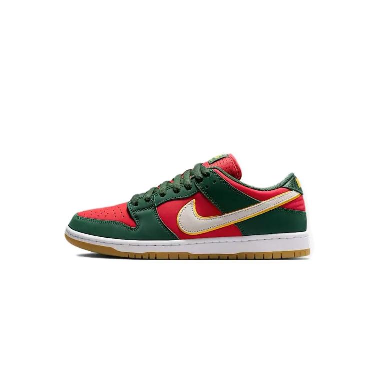 Nike Кроссовки Dunk SB Dawn Кожа, Замша, Сетчатый Верх, Износостойкие И Нескользящие Низкие Кроссовки Для Скейтбординга Мужские Черно-Золотые FZ1287-300(Команда1877-)