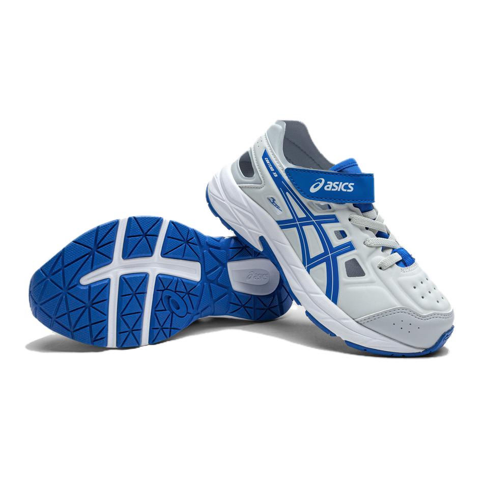 Asics Детская серия Contend Искусственная кожа Легкие Дышащие Низкие Повседневные кроссовки Детские кроссовки Синий 1014A336-020