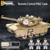 Panlos Remote Control Military Tank Building Kit for Kids