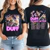 Хилари Дафф Тур 2026 Футболка с принтом с двух сторон The Lucky Me Tour Tee Ретро Футболка Хилари Дафф Эстетичная Концертная Футболка Винтажная Пиратская Футболка Хилари