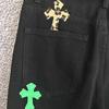 9922 CHROME HEARTS Мужские и женские модные джинсы в американском стиле с тканевыми нашивками, повседневные и модные брюки в стиле хай-стрит