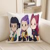 KPop Demon Hunters  Super cute cartoon girl on pillowcase: diverse expressions and shapes, fashionable home decoration