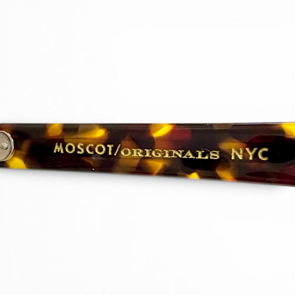 Excellent MOSCOT Glasses LEMTOSH Wellington Tortoiseshell Pattern Havana mens Used