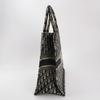 [Pre-Owned] Book Tote Hand-Embroidered Monogram Large Capacity Canvas Tote Bag - Excellent #LAKQIK