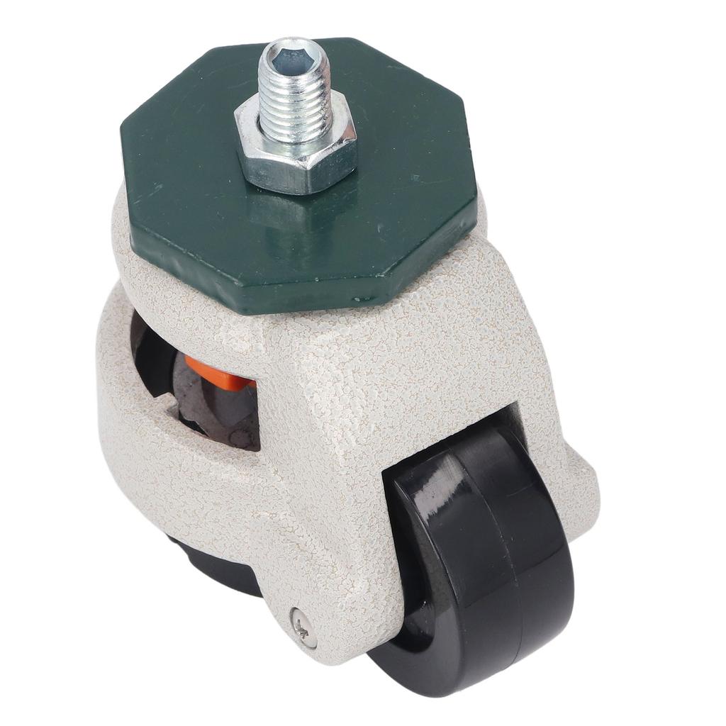 Leveling Stem Caster M12 Heavy Duty Adjustable with Ratchet Handle for Workbench Machine Equipment 51mm OD