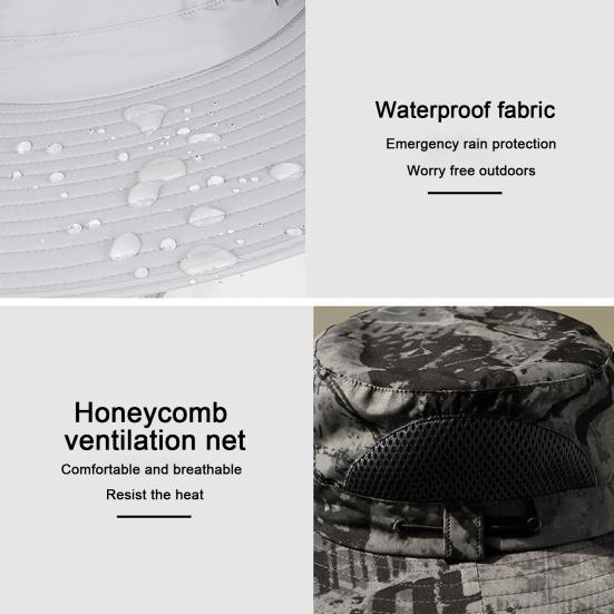 Шляпа с солнечным вентилятором и широкими полями, защита от ультрафиолета, охлаждающий вентилятор, рыбацкая шляпа, USB аккумуляторная, складная, для мужчин и женщин, рыбак, походная шляпа от солнца