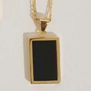 Fashion Jewelry Colorful White Shell Necklace Rectangle Pendant Necklace Stainless Steel Necklace