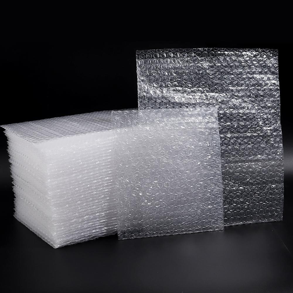 10-30 шт./Лот 18x20/25x30 см Пузырчатые конверты Пластиковый упаковочный конверт Белые упаковочные пакеты Прозрачный ударопрочный транспортный упаковочный пакет