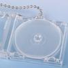 1Pcs Blank Album Mini Cd Case + Cd Keychain For Diy Keychains Backpack Hanging Decor Chain/Clip
