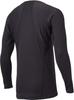 DESCENT Baseball Crew Neck Long Sleeve Fleece Size S Undershirt, Lining, Stretch, Black, (STD-657)