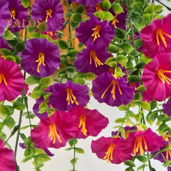 Имитация ипомеи, изысканное мастерство, искусственные цветы, яркий цвет, простота в уходе, праздничный декор для вечеринки