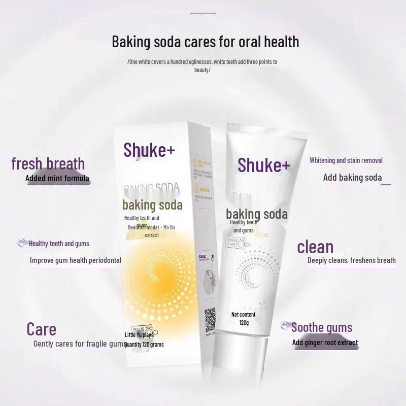 Зубная паста Shuke+ с пищевой содой