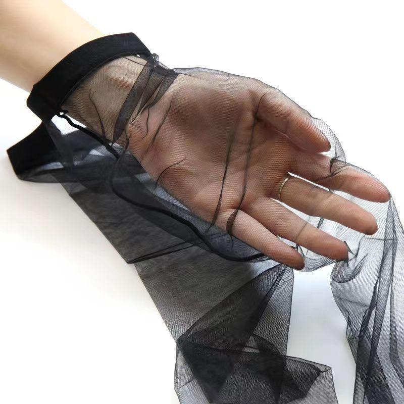 Ультратонкие бесшовные чулки из черного шелка — сексуальные, прозрачные, не застревающие, для женщин