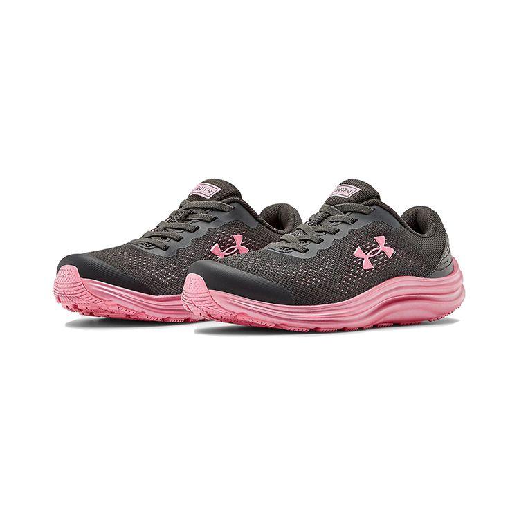 Under Armour Ps Liquify Al Pre School Girls Grey Pink 3022876-102
