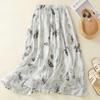Skirt Women's Summer Ink Print Temperament A-line Skirt