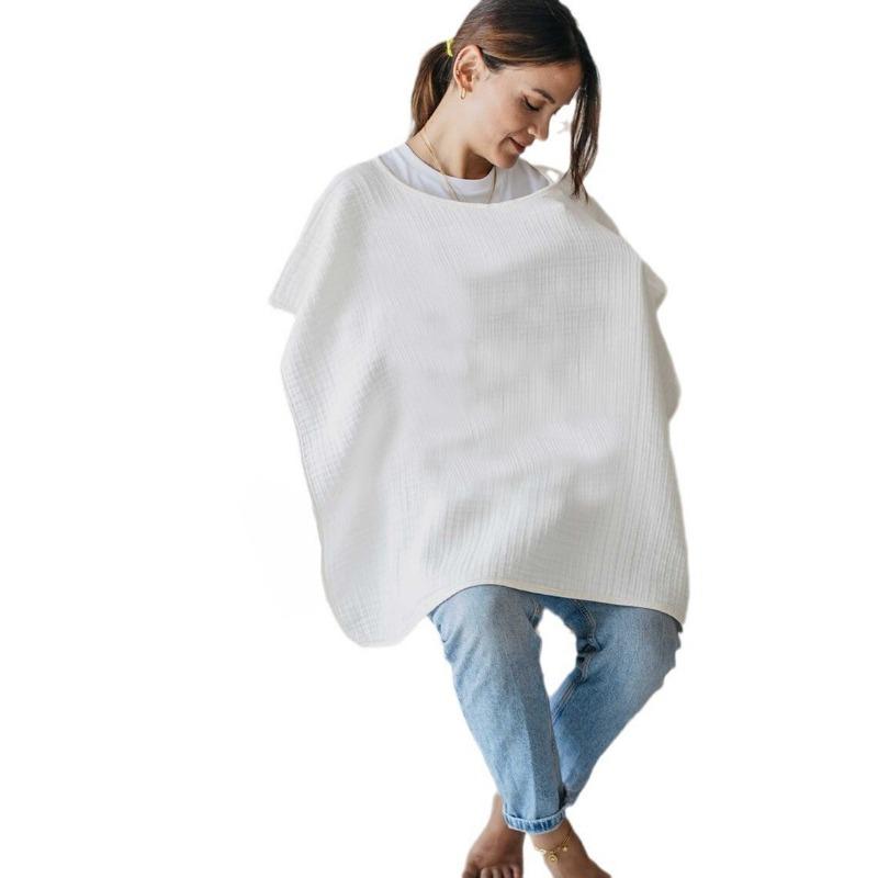 Чехол для кормления грудью в итальянском стиле из чистого хлопка, чехол для матери и ребенка, чехол для детской коляски