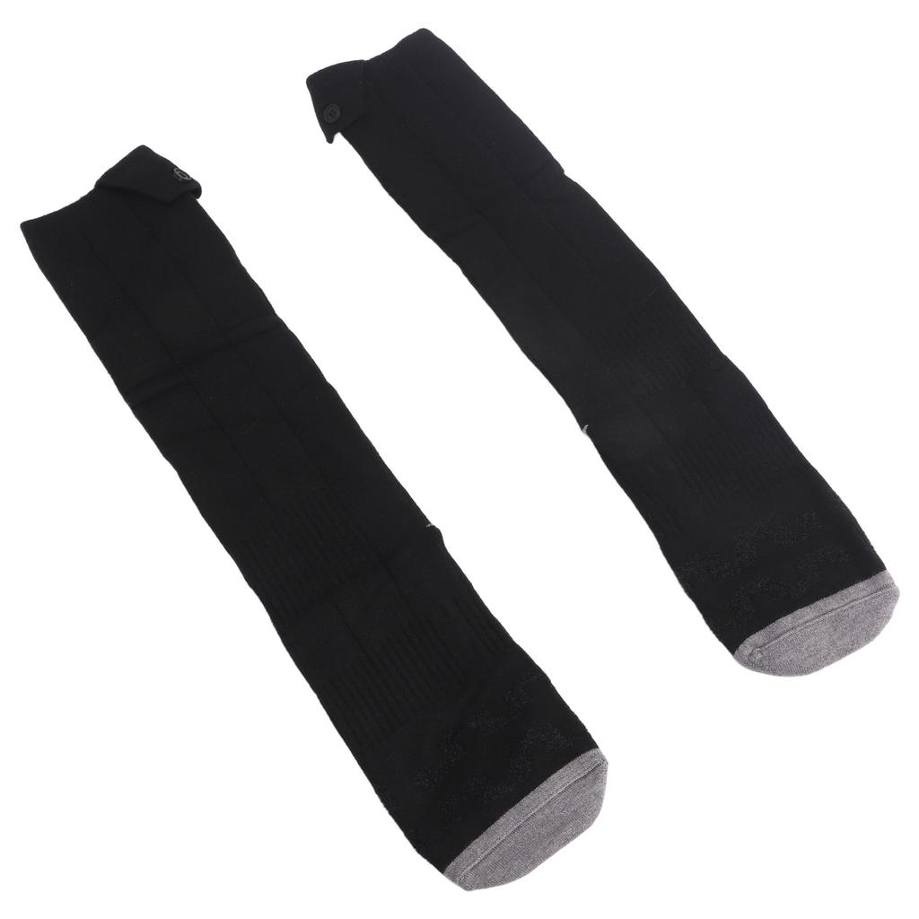 1 пара носков с подогревом для мужчин и женщин, электрические носки, грелка для ног, толстые носки для езды, мотоцикла, сноубординга, термоноски