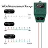 PH-метр влажности почвы 3 в 1 тестер Измеритель влажности Анализатор гидропоники Детектор для садоводства Гигрометр Растение Цветы Садовый инструмент
