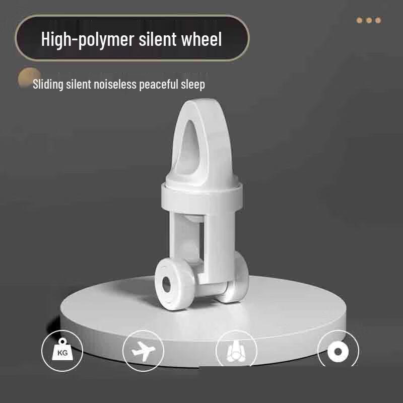 Yuanzu Extendable Single Curtain Track with Silent Gliders