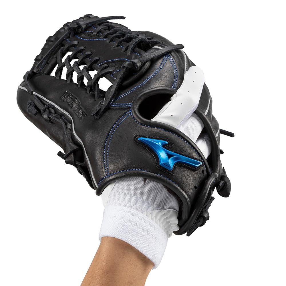 MIZUNO Defensive Right High School Baseball Rules Size White x White Baseball/Softball Gloves, Hand, Compliant, L, 1EJED321,
