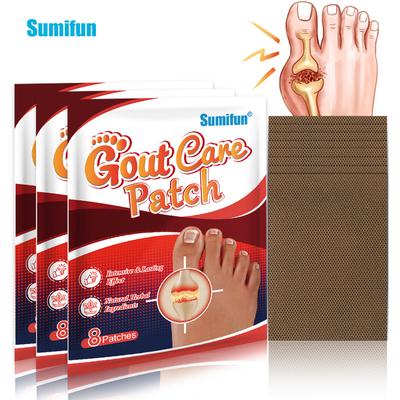 8 шт./пакет пластырь для ухода за ногами, пластырь для ухода за суставами пальцев ног