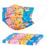 10 ШТ. Детские одноразовые маски для лица с милым принтом, 3-слойные
