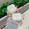 Ins цветочный маленький серый кролик подходит для airpodspro1 1-го поколения 1-го поколения 1-го поколения 1-го поколения 1-го поколения чехол для беспроводной гарнитуры apple bluetooth защитный