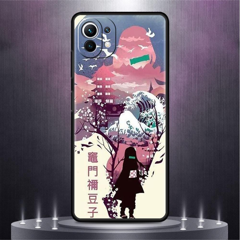 Чехол для Xiaomi Mi Poco X3 X4 NFC M3 Mi 11 11T 10 T 9T 12 9 10T Lite силиконовый чехол для телефона Demon Slayer Anime