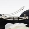 CHANEL camellia ribbon Valletta Black / white Satin/textile ribbon Women Used