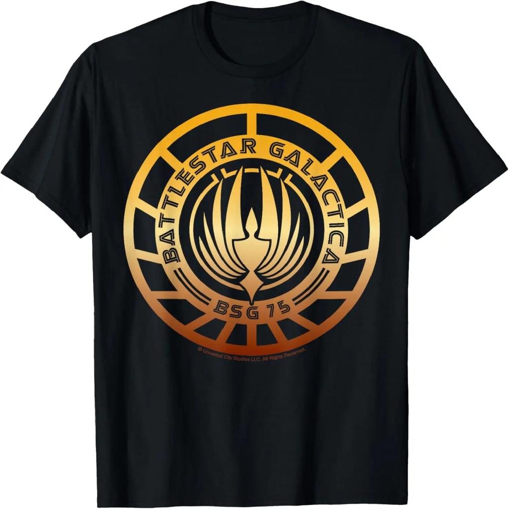 Футболка с логотипом Battlestar Galactica (BSG) 75