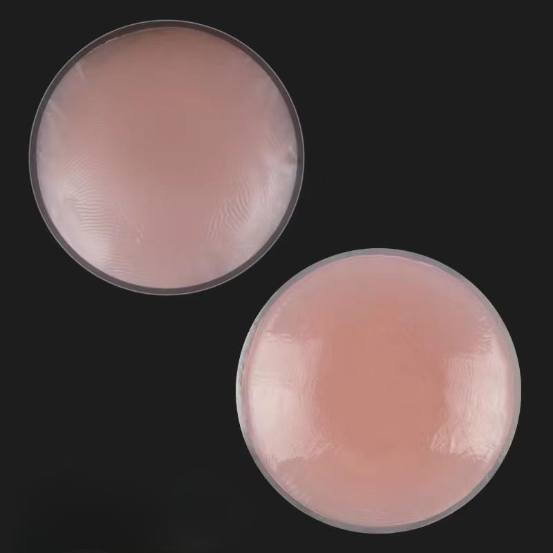 Наклейка на соски, многоразовые женские накладки на грудь, лепестки, невидимые клейкие силиконовые пирожки