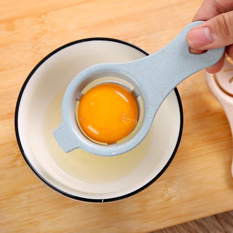 Egg White Yolk Separator Tool Baking Accessories Kitchen Tool Egg Divider Baking Cooking Food-Grade Hand Egg Separate Gadget