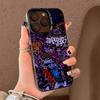 Крутой Черный Цветной Граффити Чехол Для Телефона Для IPhone 17 16 15 14 13 12 11 Pro Max Plus Pro Оболочка