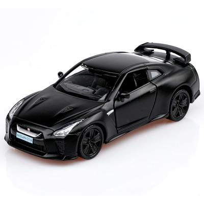 Литые модели автомобилей GTR масштаба 1/36, транспортные средства с откатным механизмом GTR R35, игрушечные машинки, автомобили, подарки для мальчиков и девочек