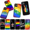 Gay Lesbian LGBT Rainbow Pride Phone Cover Case for Samsung Galaxy S25 S24 S22 S23 FE Ultra Plus A56 A05 A06 A15 A16 A55 S7 Edge
