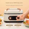 Multifunctional Electric Grill & Hot Pot: Deep Frying, Pancake, BBQ & Shabu-Grill All-in-One Pan