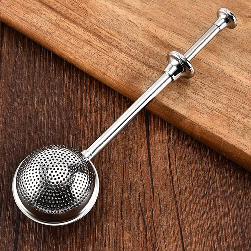 Mesh Tea Strainer Stainless Steel Tea Design Infuser Pipe Holder Tool for Mug Teapot Teaware Infuser Reusable Metal Steel Tea